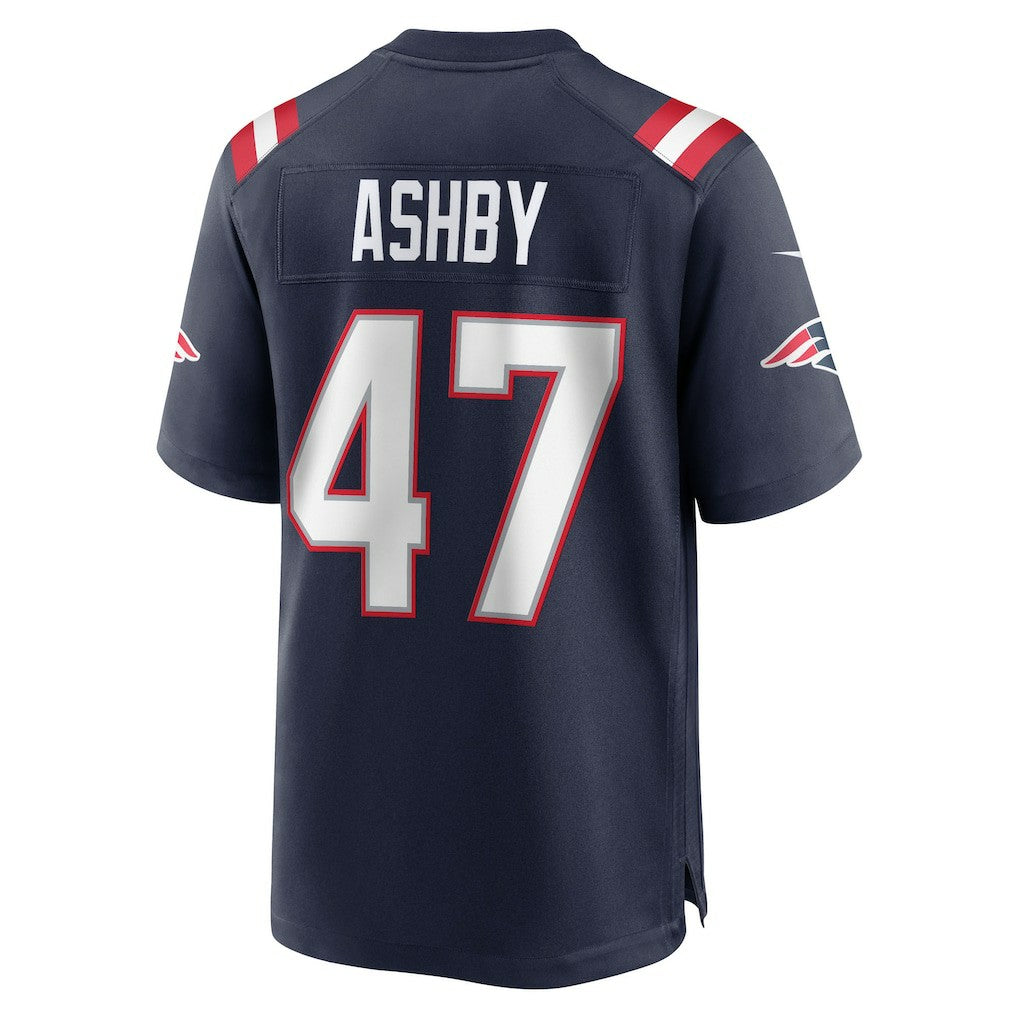 Nike Julian Ashby New England Patriots Team Game Jersey Navy