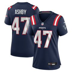 Nike Julian Ashby New England Patriots Women's Team Game Jersey Navy