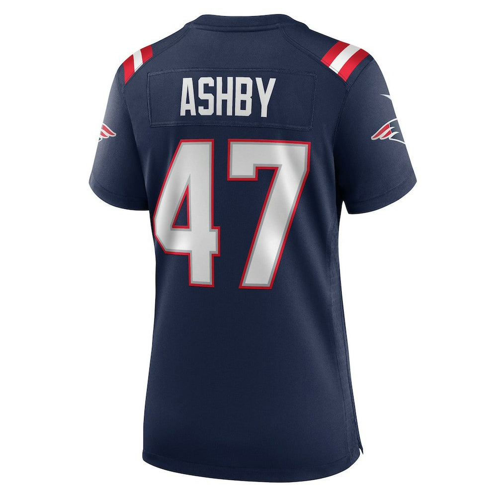 Nike Julian Ashby New England Patriots Women's Team Game Jersey Navy