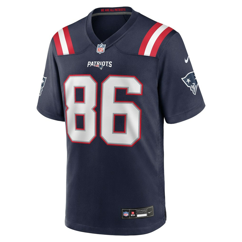 Nike Efton Chism III New England Patriots Team Game Jersey Navy