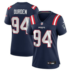 Nike Cory Durden New England Patriots Women's Team Game Jersey Navy