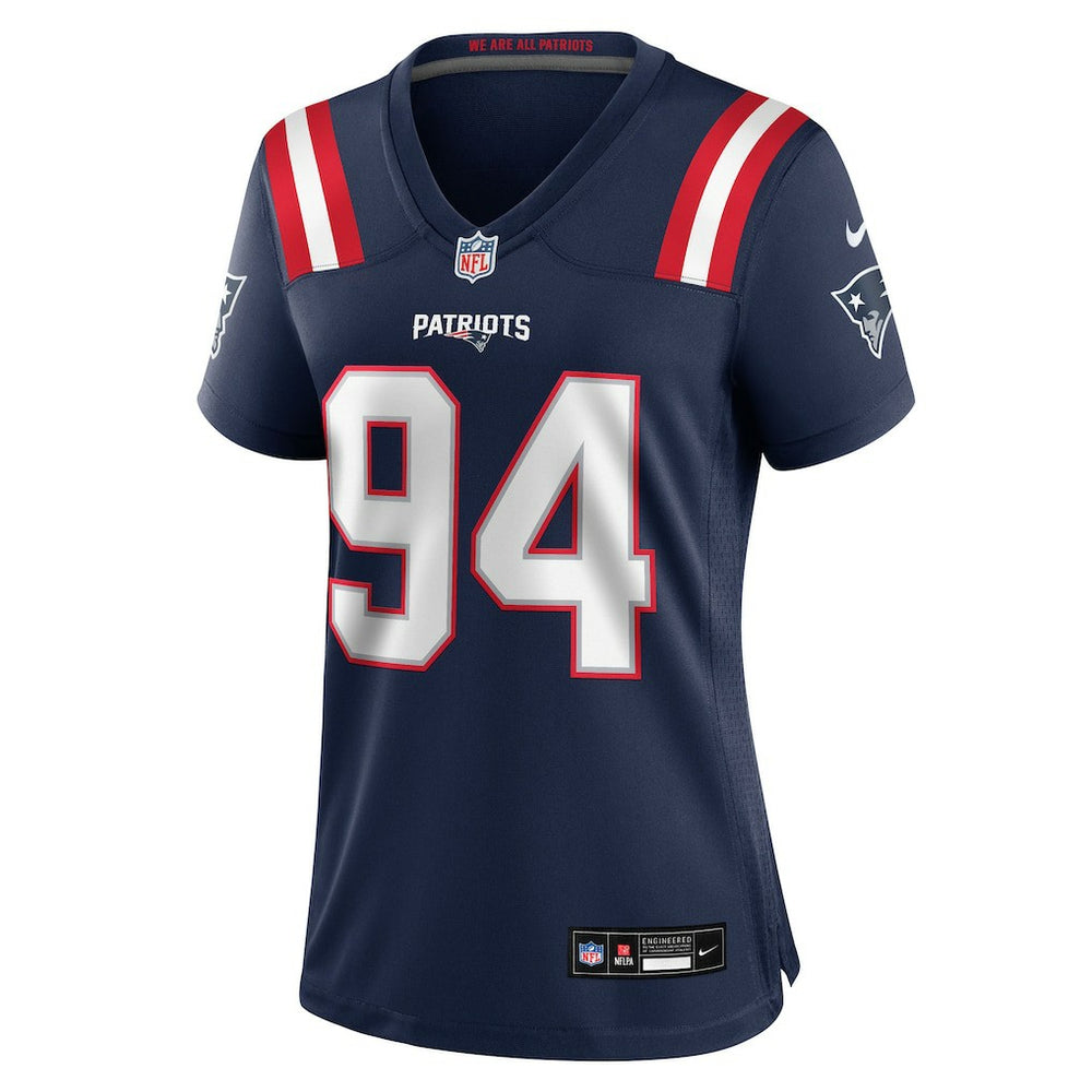Nike Cory Durden New England Patriots Women's Team Game Jersey Navy