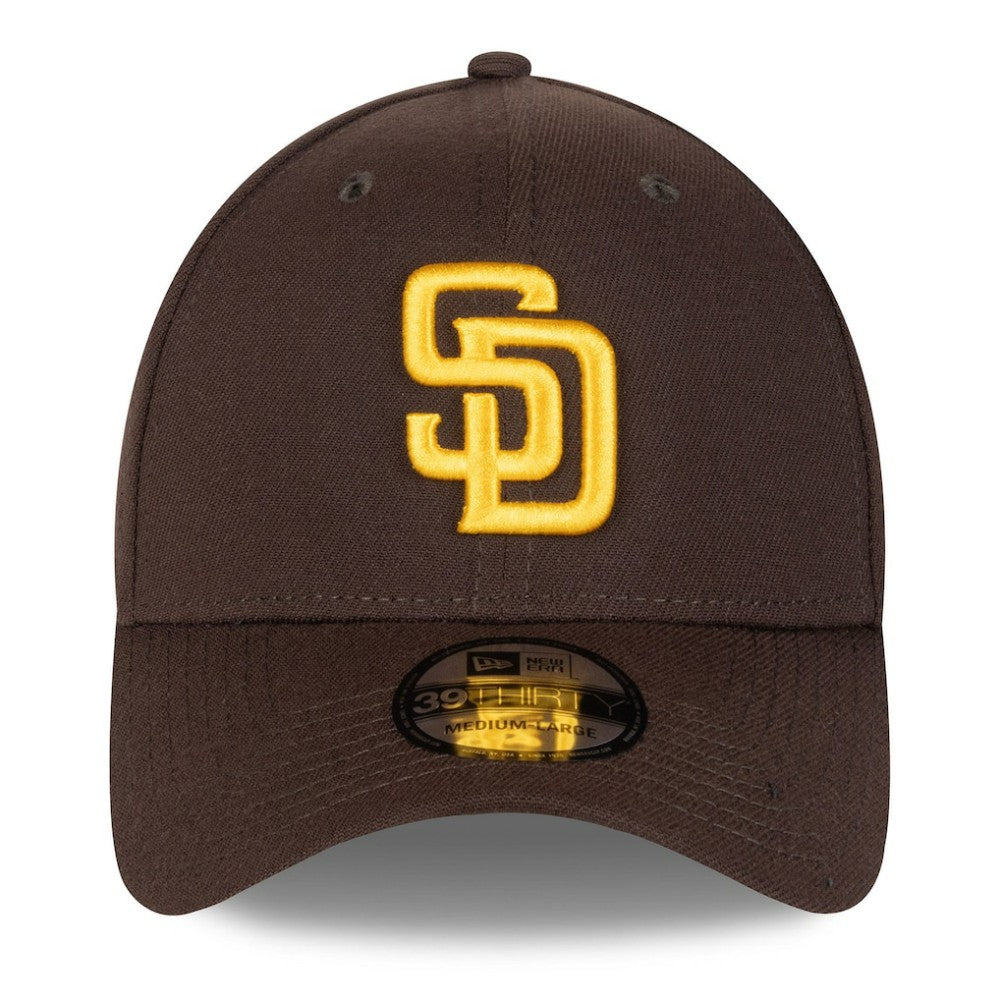 San Diego Padres New Era 2025 MLB Postseason Side Patch 39THIRTY Flex Hat - Brown - New Era Online