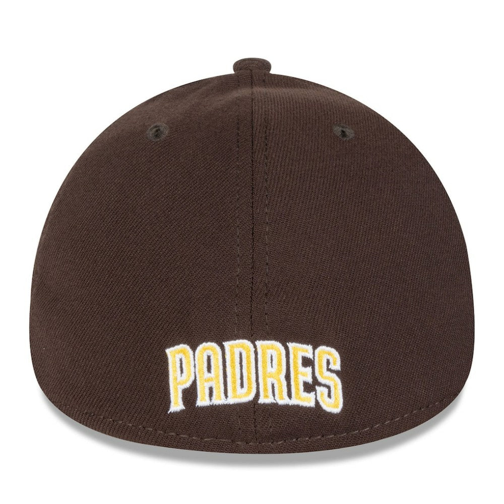 San Diego Padres New Era 2025 MLB Postseason Side Patch 39THIRTY Flex Hat - Brown - New Era Online