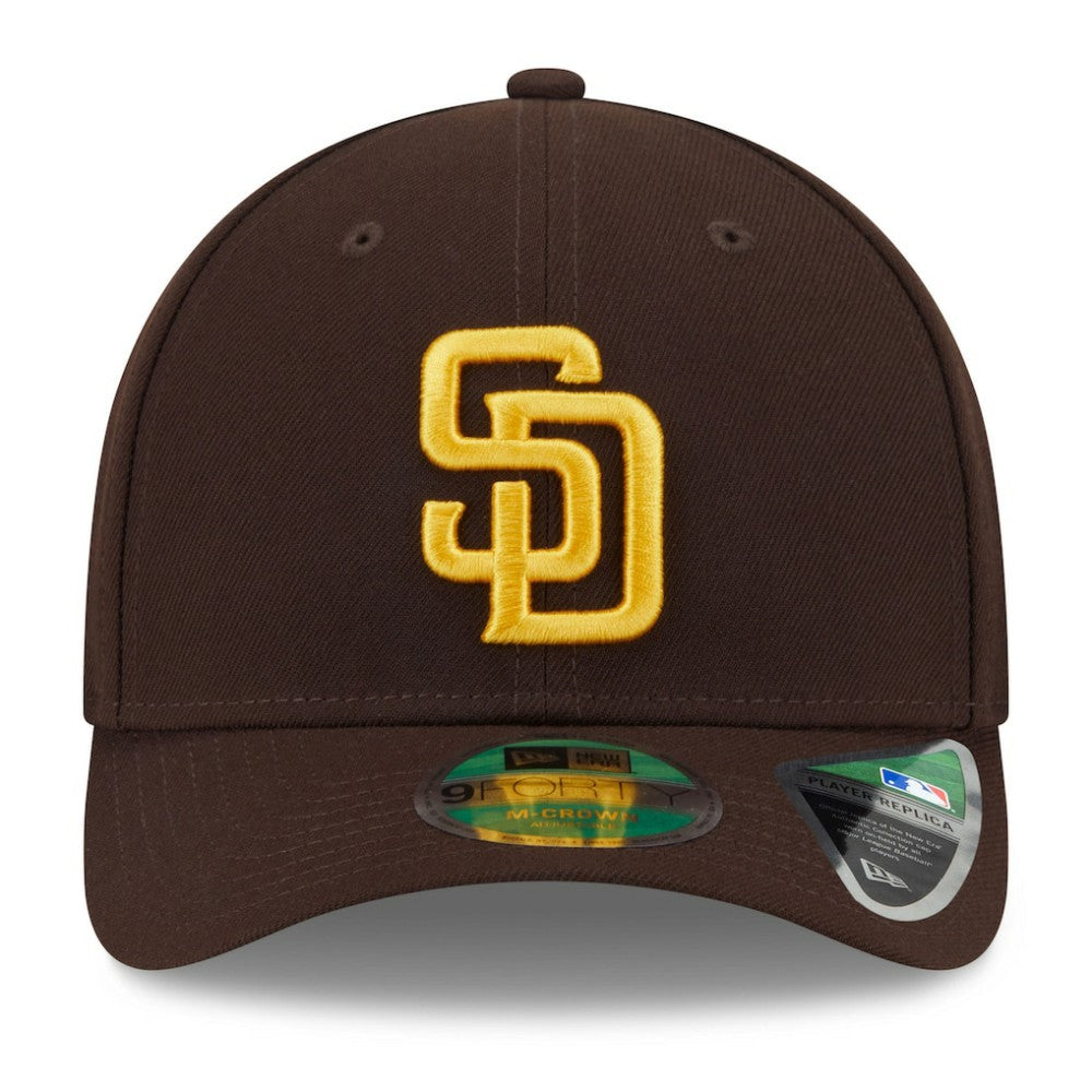 San Diego Padres New Era 2025 MLB Postseason Side Patch 9FORTY Adjustable Hat - Brown - New Era Discount