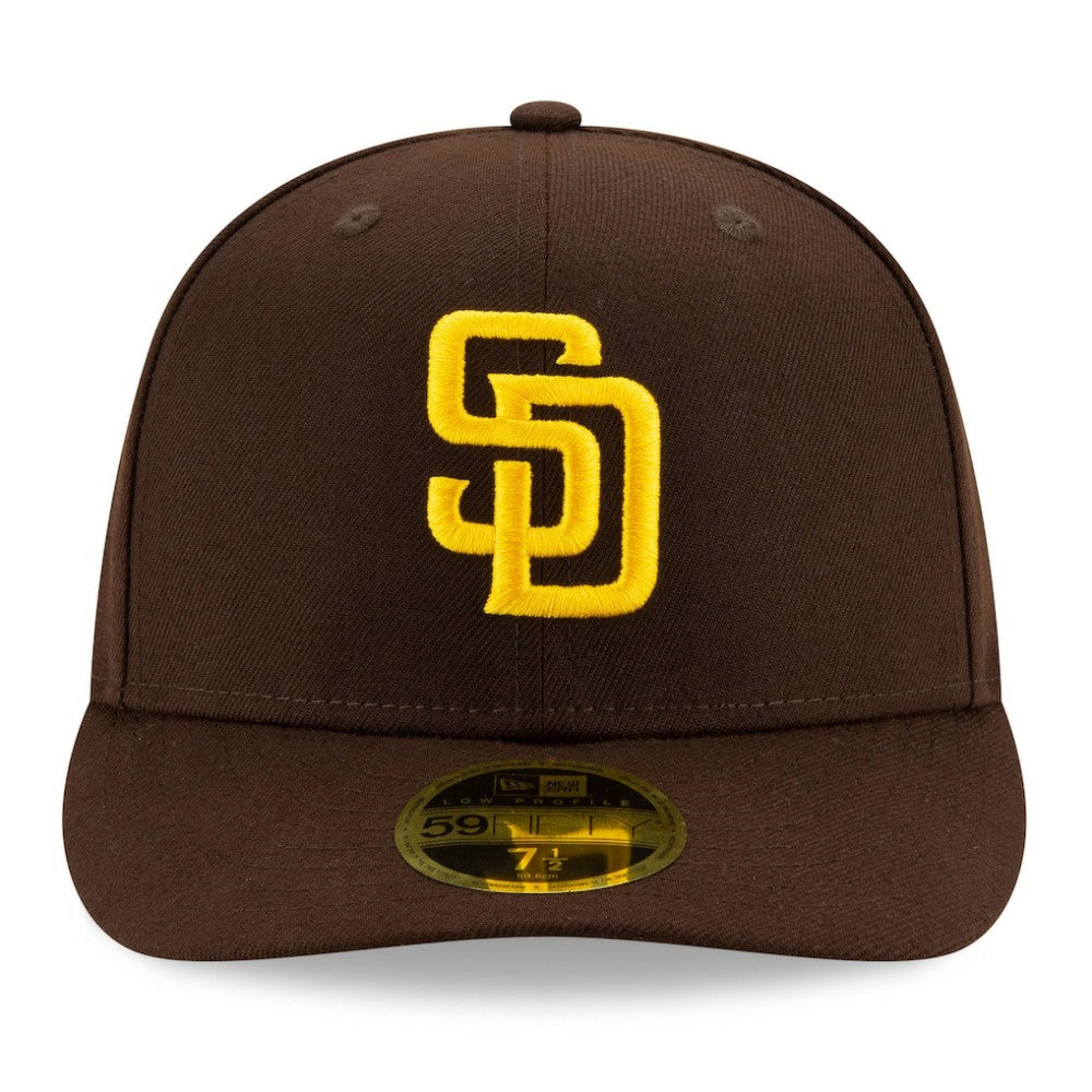 San Diego Padres New Era 2025 MLB Postseason Side Patch Low Profile 59FIFTY Fitted Hat - Brown - New Era Discount