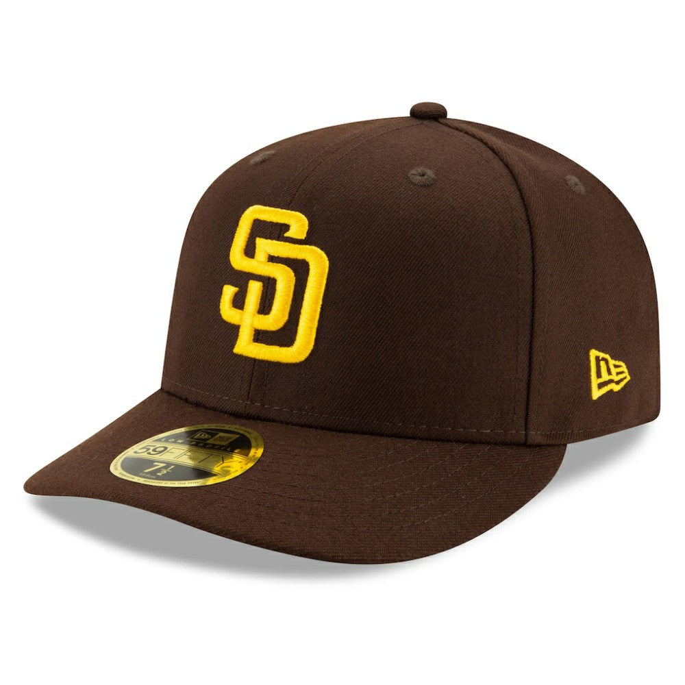 San Diego Padres New Era 2025 MLB Postseason Side Patch Low Profile 59FIFTY Fitted Hat - Brown - New Era Discount