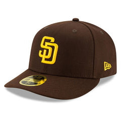 San Diego Padres New Era 2025 MLB Postseason Side Patch Low Profile 59FIFTY Fitted Hat - Brown - New Era Discount