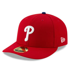 Philadelphia Phillies New Era 2025 MLB Postseason Side Patch Low Profile 59FIFTY Fitted Hat - Red - New Era on Sale