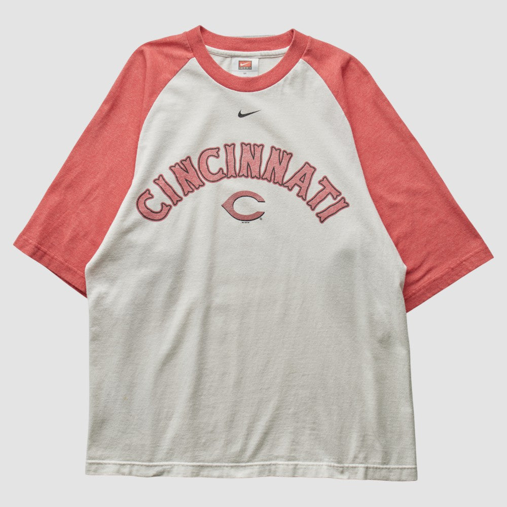 Cincinnati Reds Nike 2003 T-Shirt - White - Vintage - Nike Online