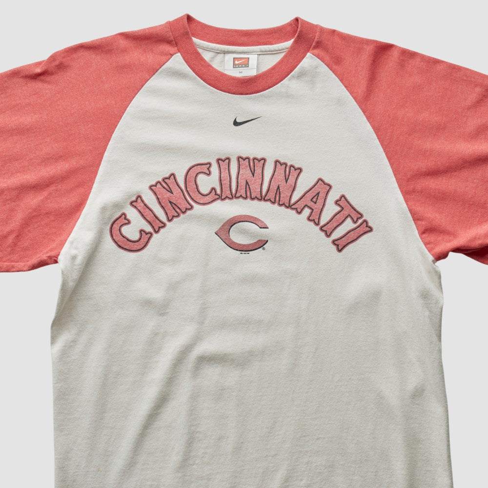 Cincinnati Reds Nike 2003 T-Shirt - White - Vintage - Nike Online