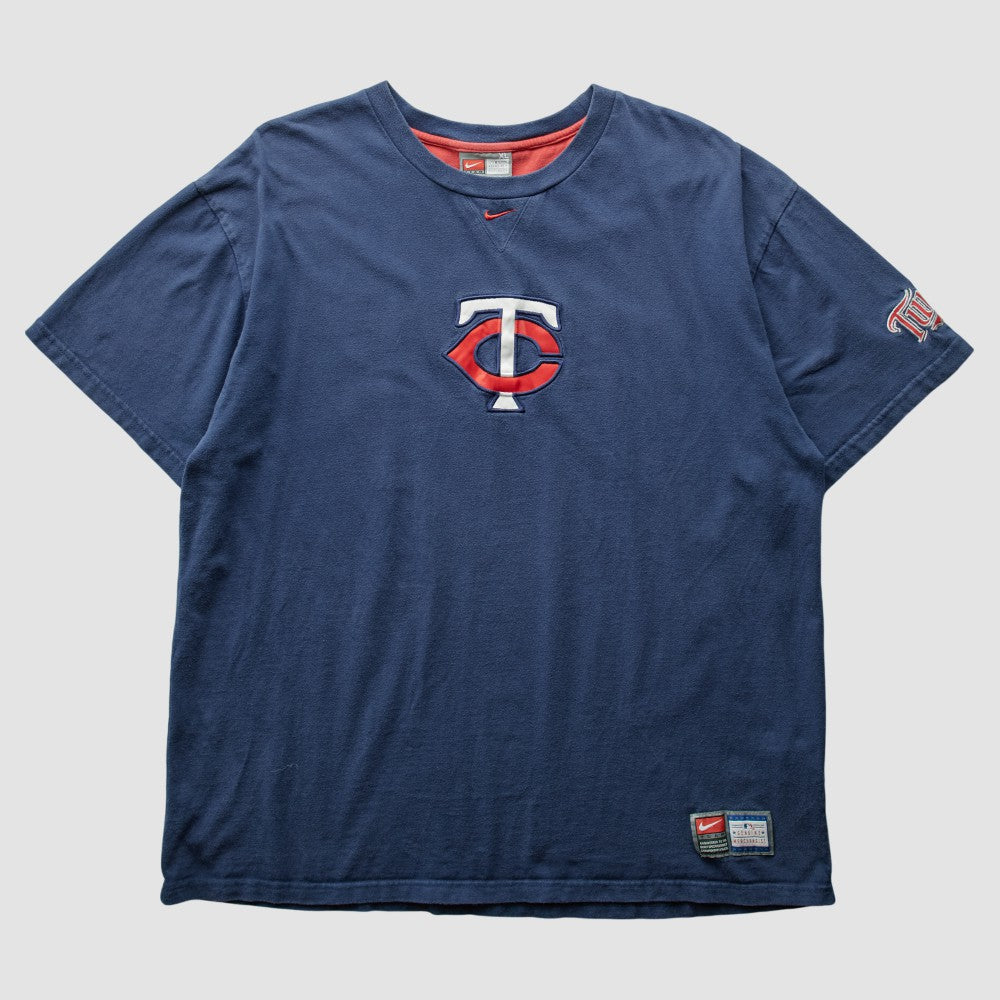 Minnesota Twins Nike 2000s T-Shirt - Navy - Vintage - Nike Lifestyle
