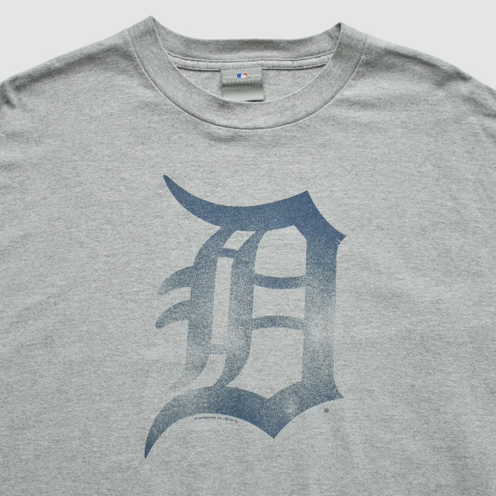 Detroit Tigers Genuine Merchandise 2000s T-Shirt - Gray - 2XVintage - Fanatics Online