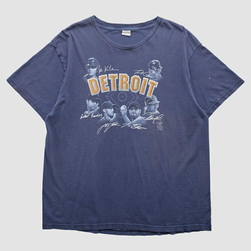 Detroit Tigers 2000s T-Shirt - Blue - XVintage - Fanatics Lifestyle