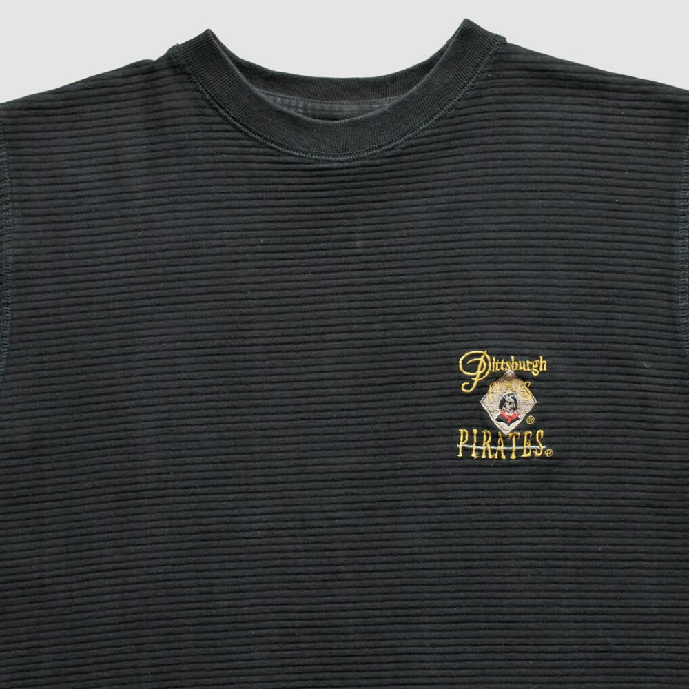 Pittsburgh Pirates The Edge 90s Tank - Black - Vintage - Fanatics Discount