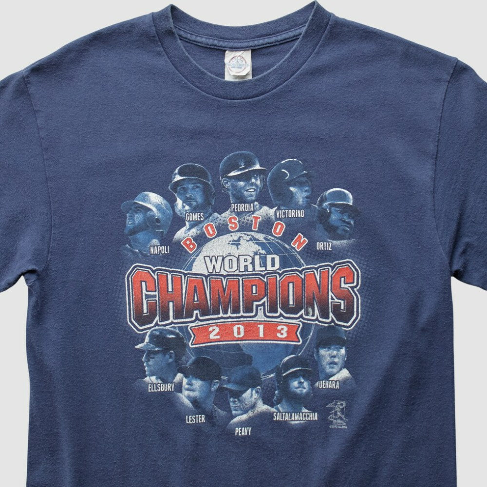 Boston Red Sox 2013 T-Shirt - Navy - Vintage - Fanatics on Sale