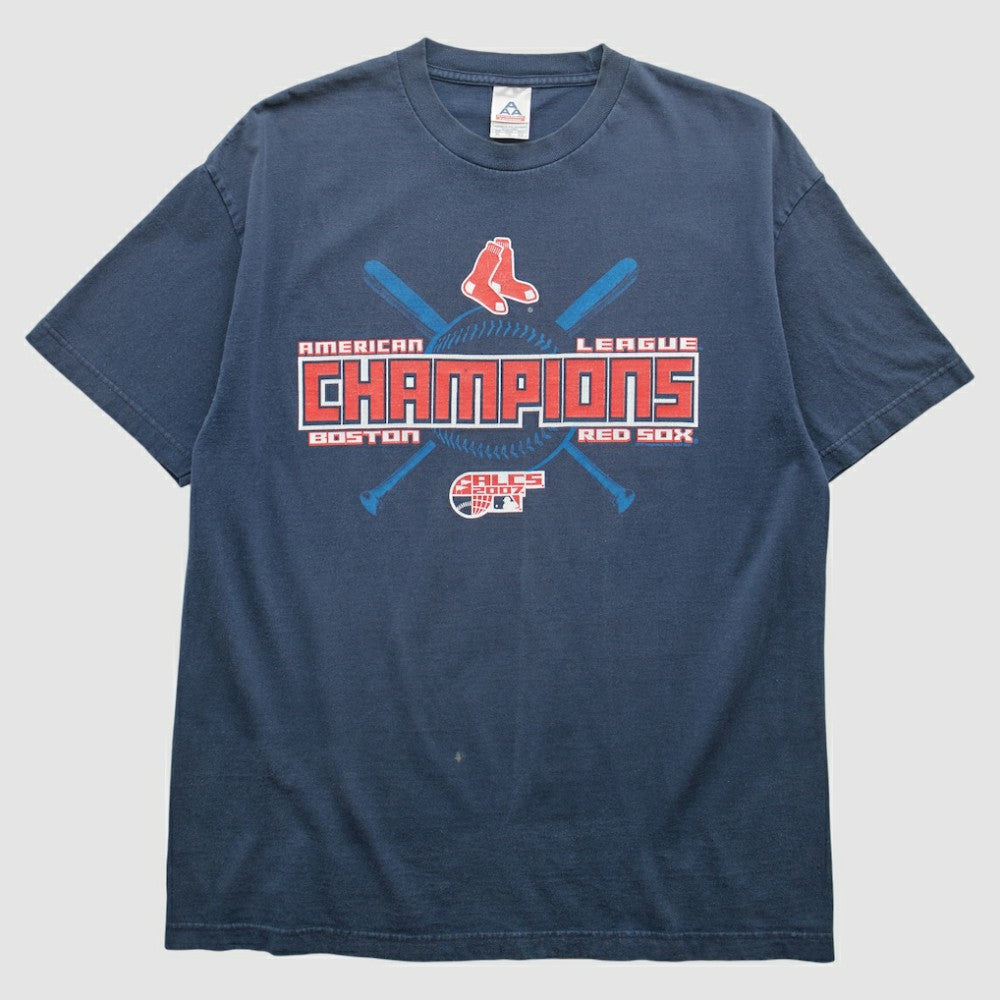 Boston Red Sox 2007 T-Shirt - Navy - Vintage - Fanatics Online