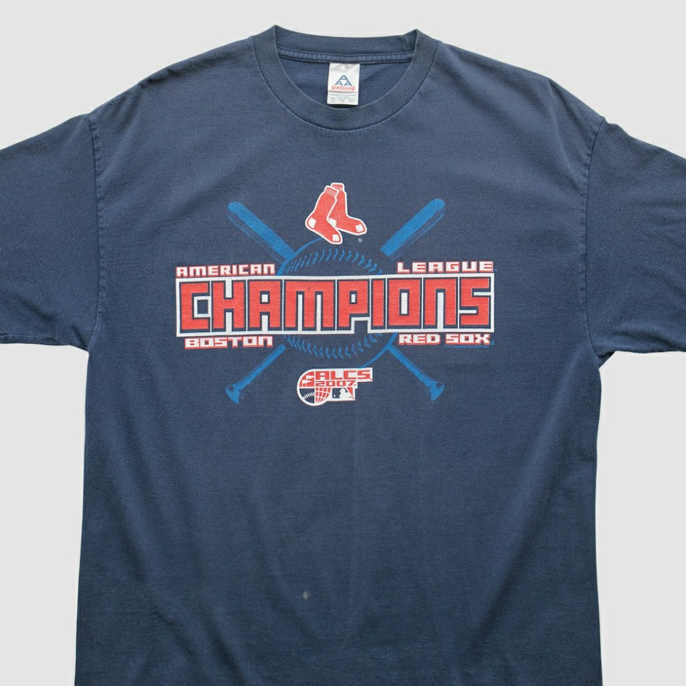 Boston Red Sox 2007 T-Shirt - Navy - Vintage - Fanatics Online