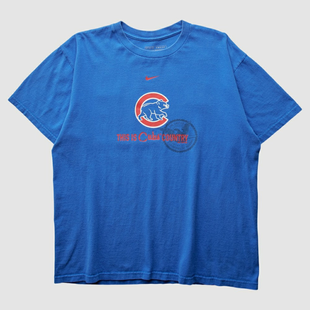 Chicago Cubs Nike 2008 T-Shirt - Blue - Vintage - Nike Lifestyle