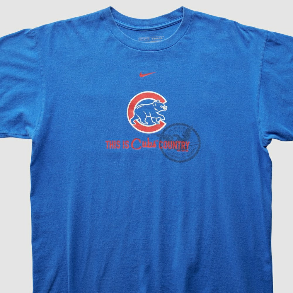 Chicago Cubs Nike 2008 T-Shirt - Blue - Vintage - Nike Lifestyle