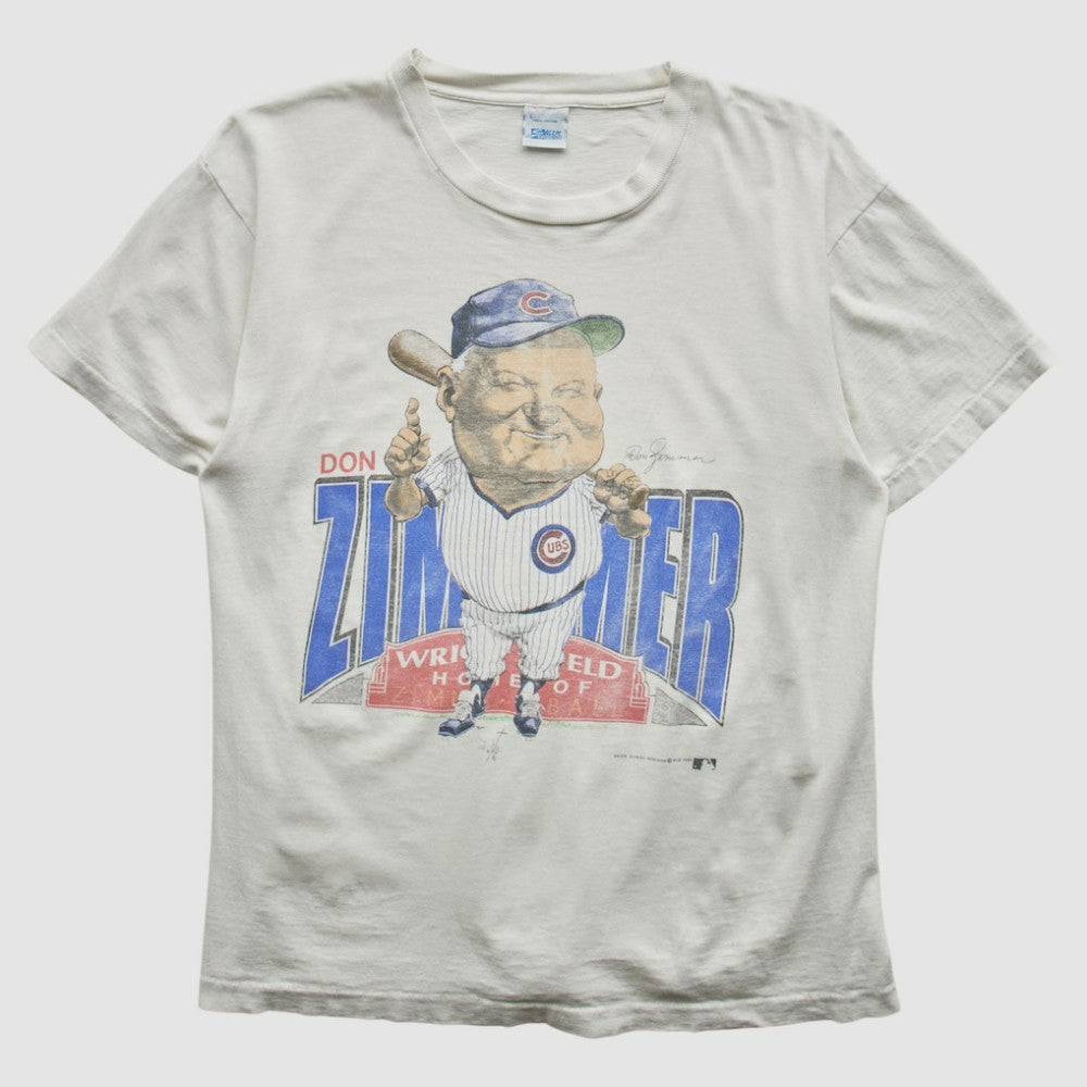 Chicago Cubs Salem 1989 T-Shirt - White - Vintage - Fanatics Online