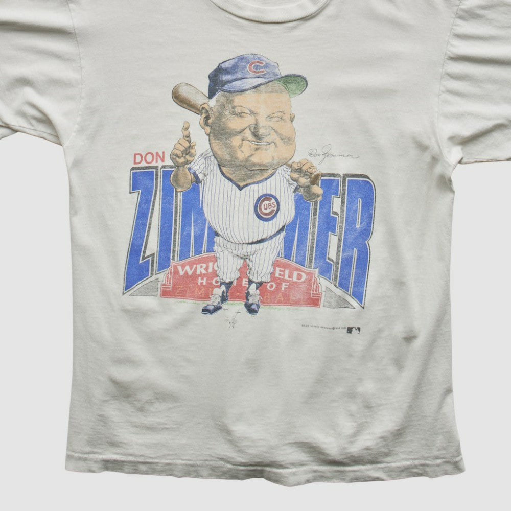 Chicago Cubs Salem 1989 T-Shirt - White - Vintage - Fanatics Online