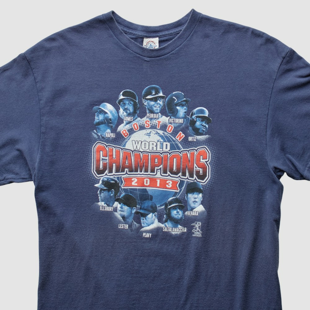 Boston Red Sox 2013 T-Shirt - Navy - Vintage - Fanatics Online