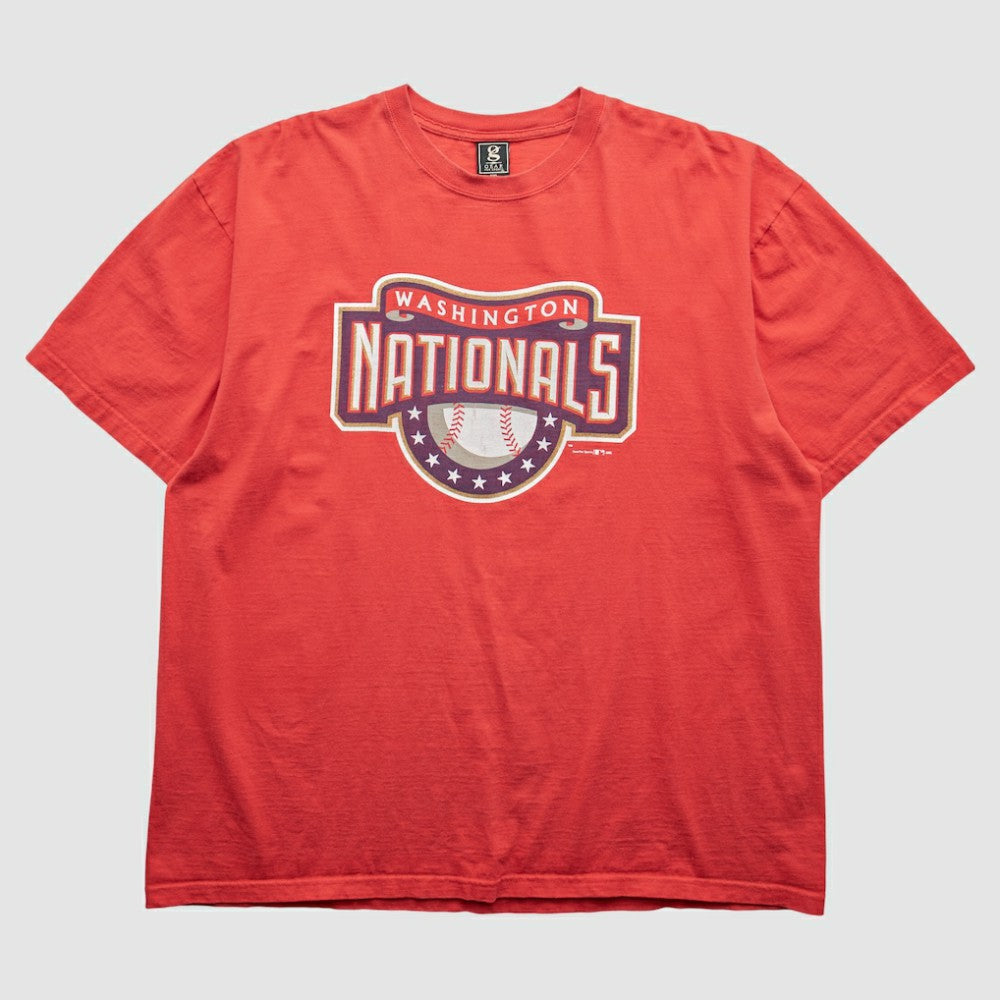 Washington Nationals Gear For Sports 2005 T-Shirt - Red - 2XVintage - Fanatics Lifestyle
