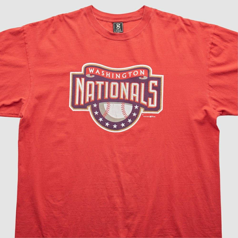 Washington Nationals Gear For Sports 2005 T-Shirt - Red - 2XVintage - Fanatics Lifestyle