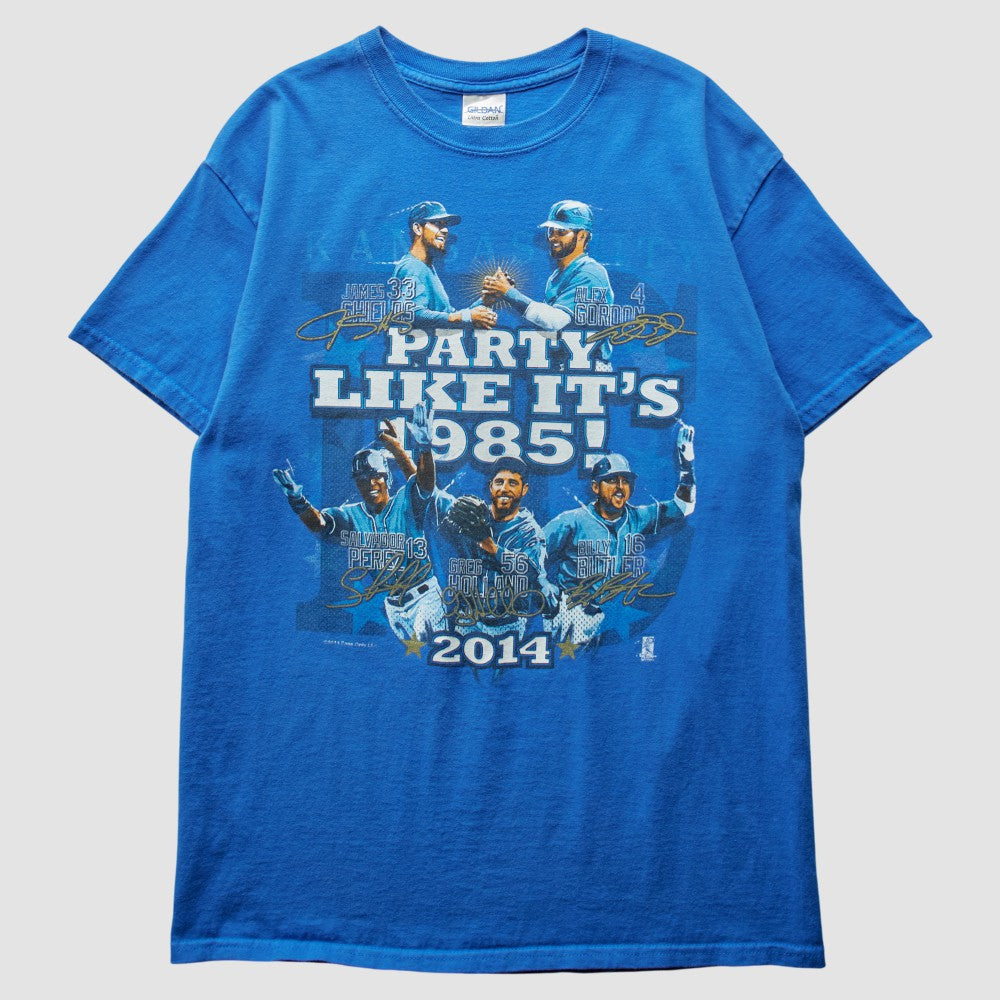 Kansas City Royals 2014 T-Shirt - Blue - Vintage - Fanatics on Sale