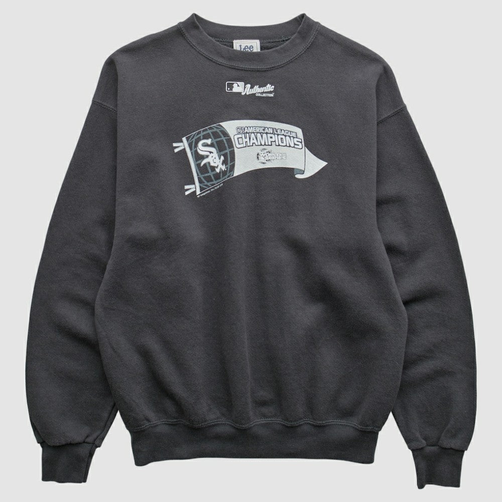 Chicago White Sox Lee Apparel 2005 Pullover Sweatshirt - Black - XVintage - Fanatics on Sale