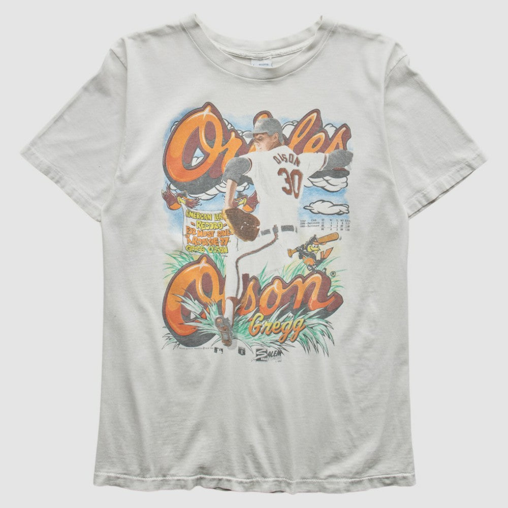 Baltimore Orioles Salem 1990 T-Shirt - White - Vintage - Fanatics Online