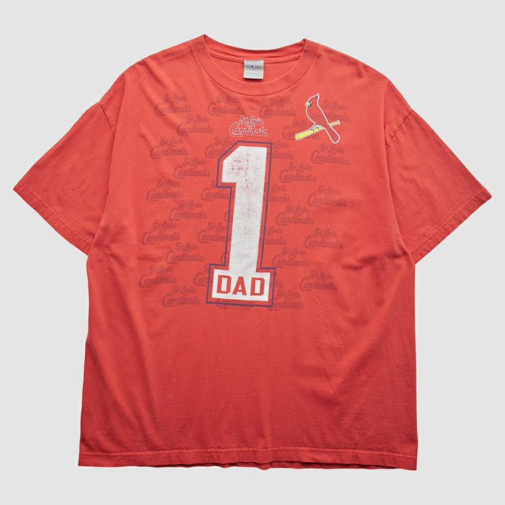 St. Louis Cardinals Genuine Merchandise 2000s T-Shirt - Red - 2XVintage - Fanatics on Sale