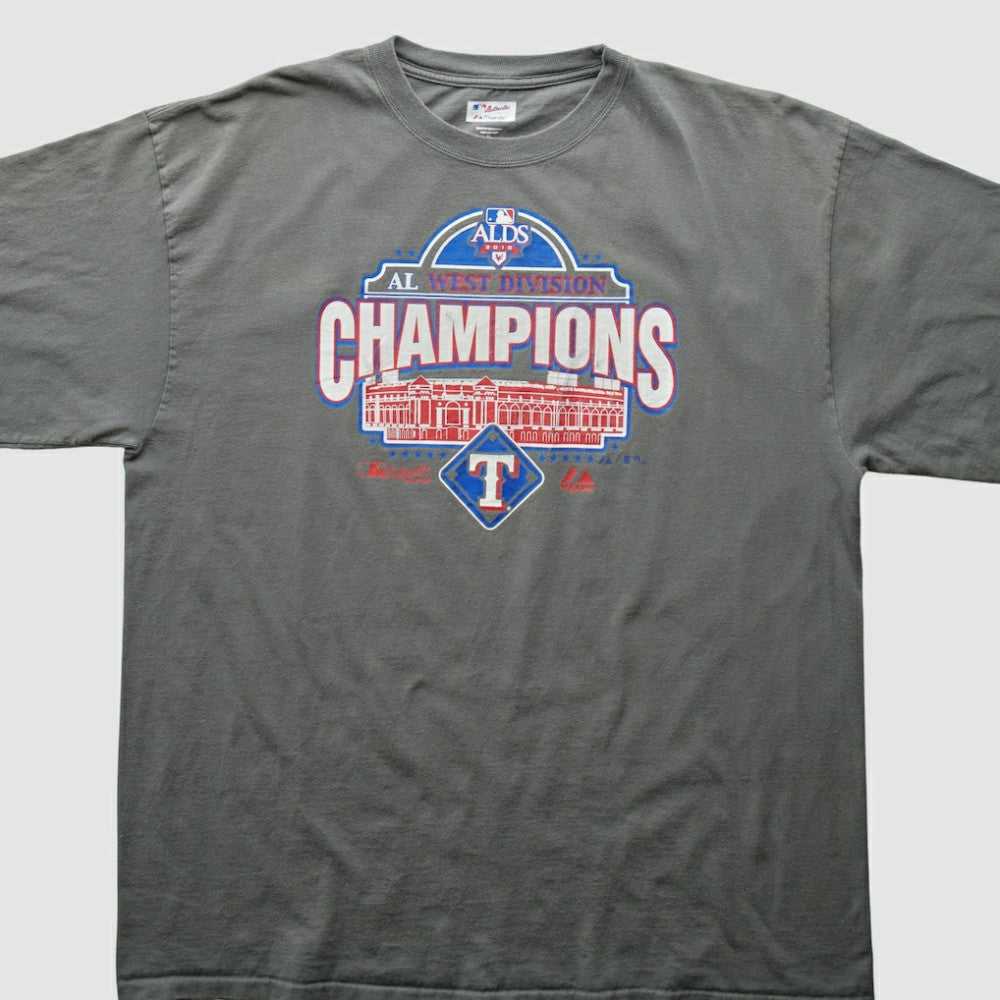 Texas Rangers 2010 T-Shirt - Gray - XVintage - Fanatics Discount