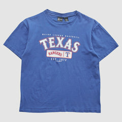 Texas Rangers Gear For Sports 2012 T-Shirt - Blue - XVintage - Fanatics Online