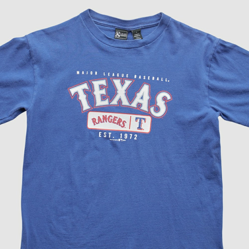 Texas Rangers Gear For Sports 2012 T-Shirt - Blue - XVintage - Fanatics Online