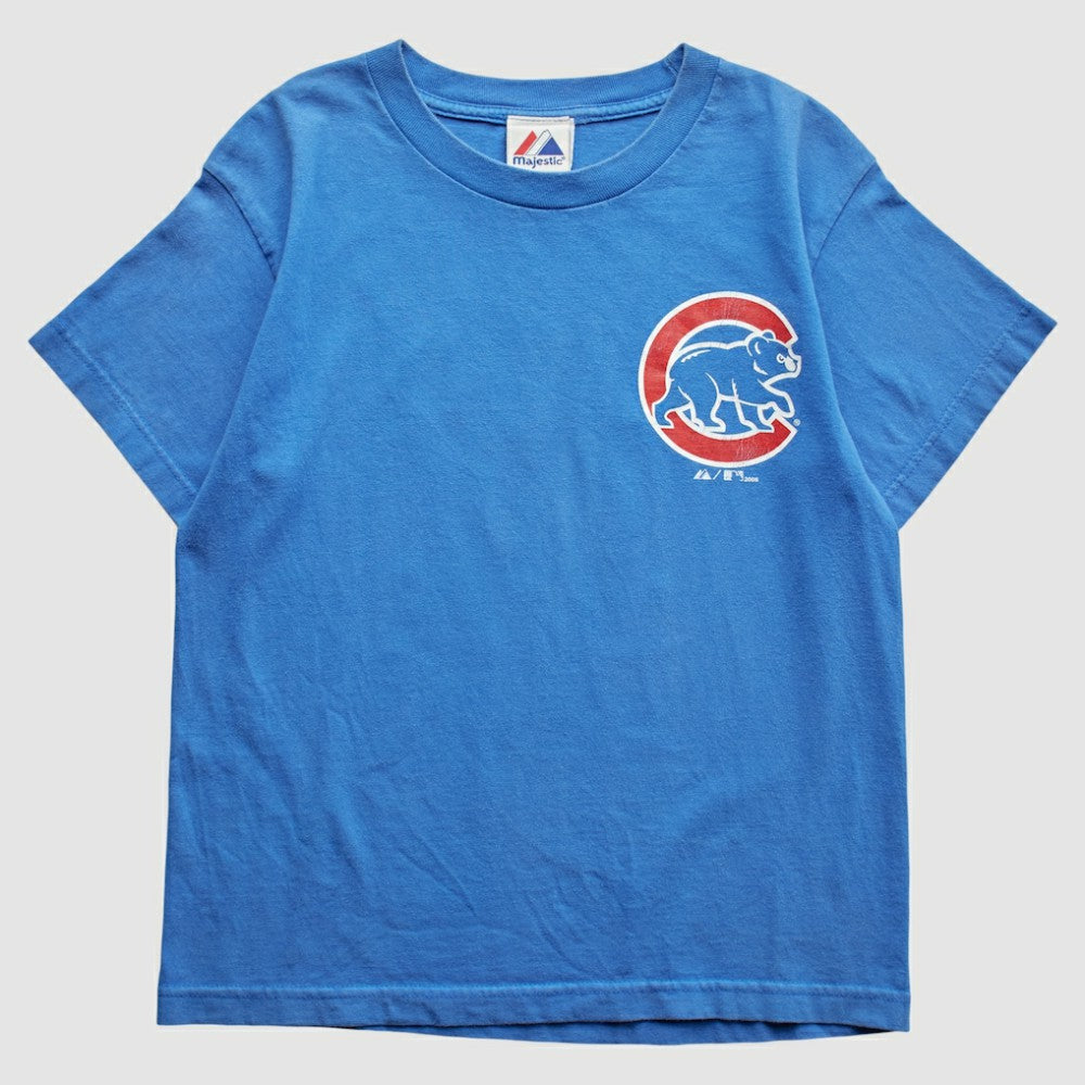 Chicago Cubs Majestic 2006 T-Shirt - Blue - XVintage - Fanatics Online