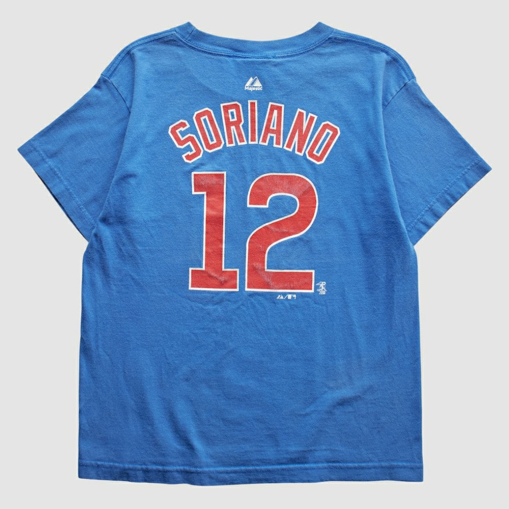 Chicago Cubs Majestic 2006 T-Shirt - Blue - XVintage - Fanatics Online