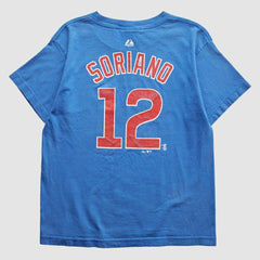 Chicago Cubs Majestic 2006 T-Shirt - Blue - XVintage - Fanatics Online