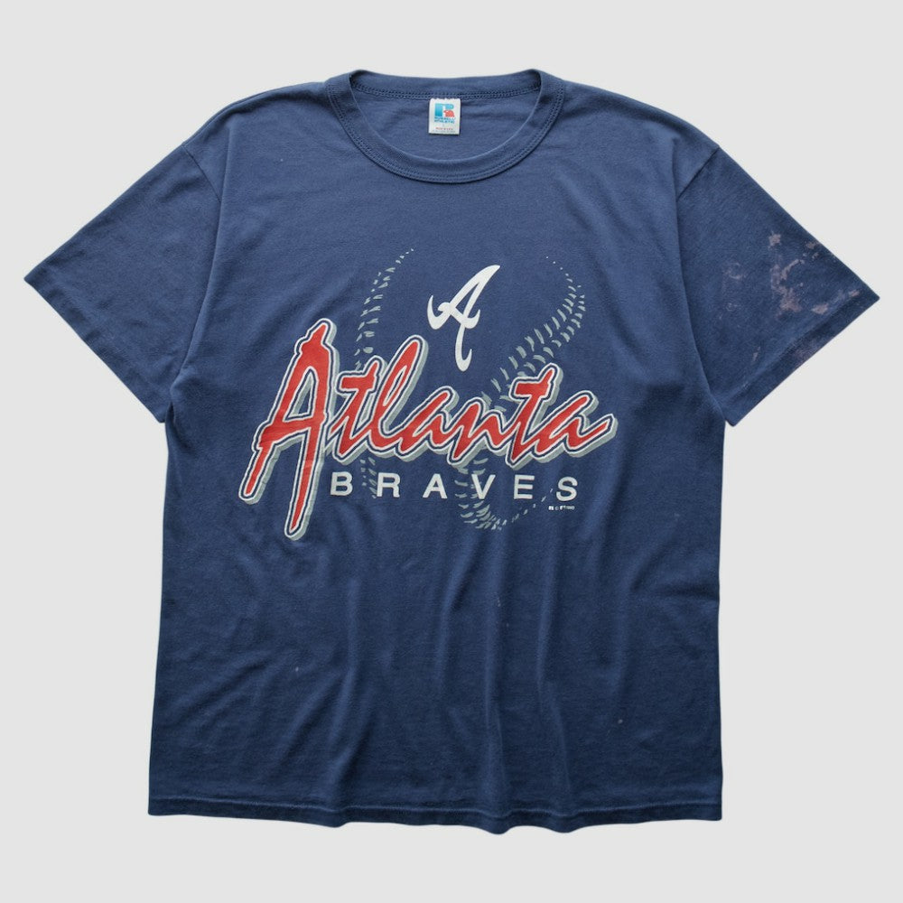Atlanta Braves 1993 T-Shirt - Navy - Vintage - Fanatics Discount