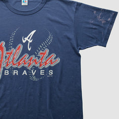 Atlanta Braves 1993 T-Shirt - Navy - Vintage - Fanatics Discount