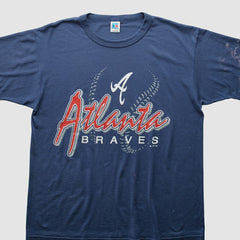 Atlanta Braves 1993 T-Shirt - Navy - Vintage - Fanatics Discount