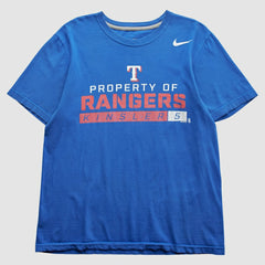 Texas Rangers Nike 2012 T-Shirt - Blue - Vintage - Nike Lifestyle