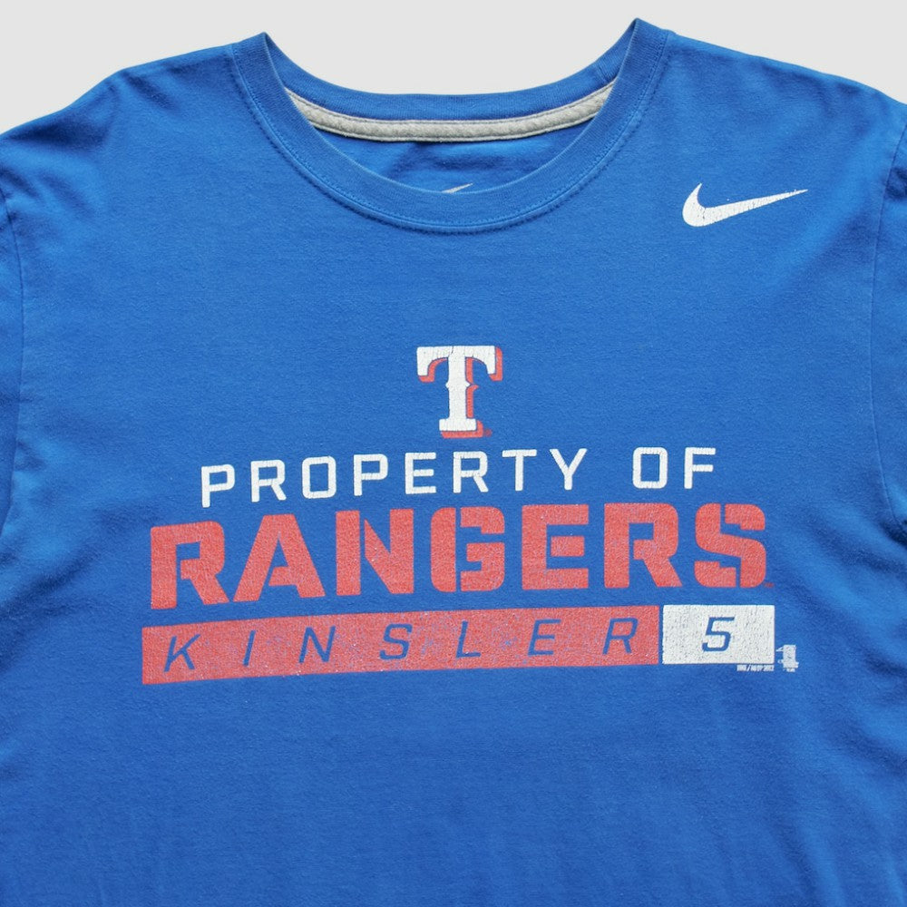 Texas Rangers Nike 2012 T-Shirt - Blue - Vintage - Nike Lifestyle