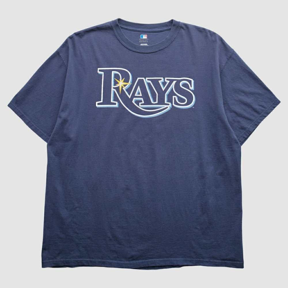 Tampa Bay Rays Genuine Merchandise 2000s T-Shirt - Navy - 2XVintage - Fanatics Online