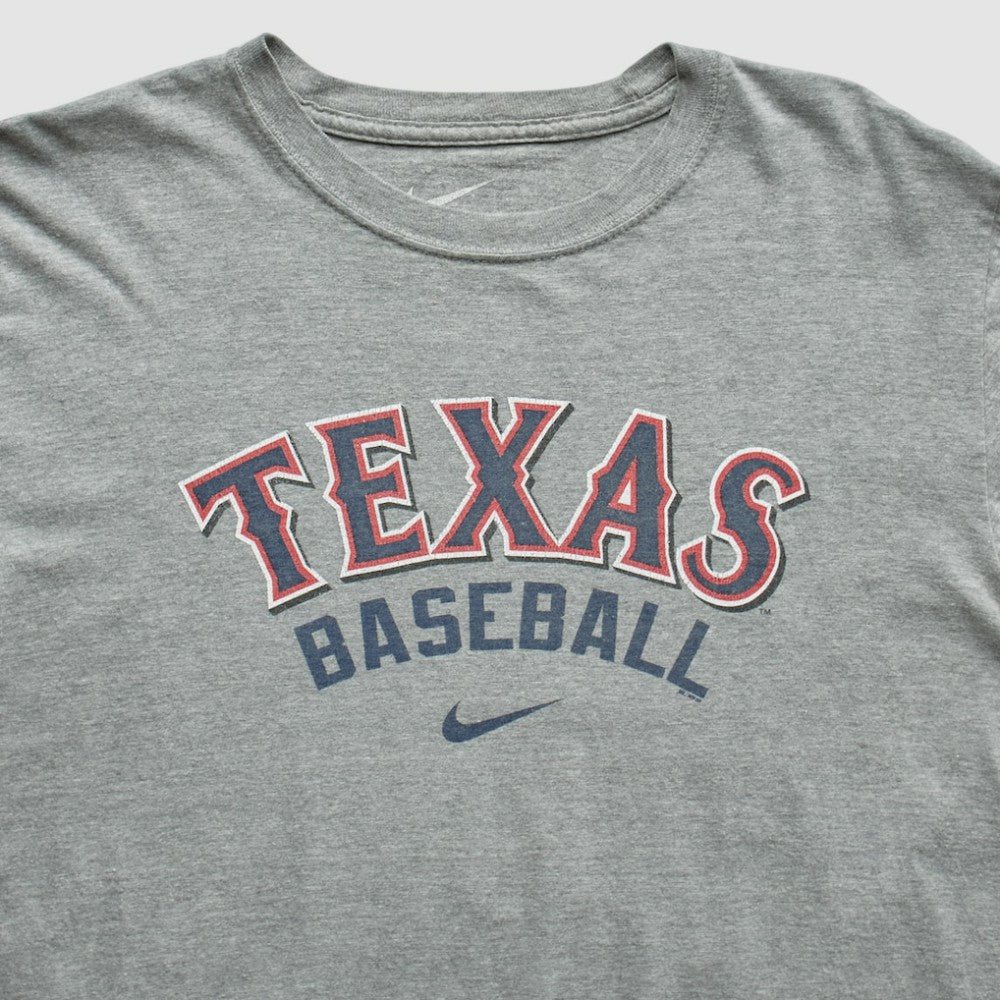 Texas Rangers Nike 2012 T-Shirt - Heather Gray - Vintage - Nike Discount