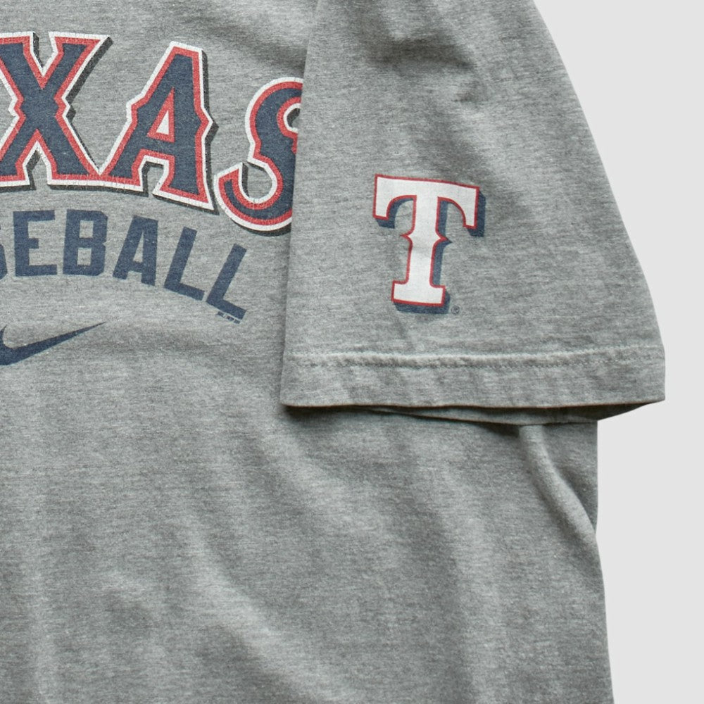 Texas Rangers Nike 2012 T-Shirt - Heather Gray - Vintage - Nike Discount