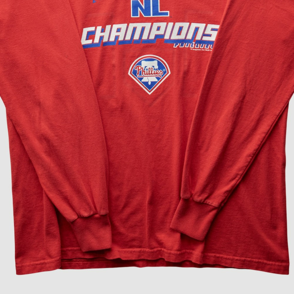 Philadelphia Phillies 2008 T-Shirt - Red - Vintage - Fanatics Online