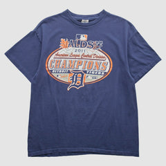 Detroit Tigers 2011 T-Shirt - Blue - Vintage - Fanatics on Sale