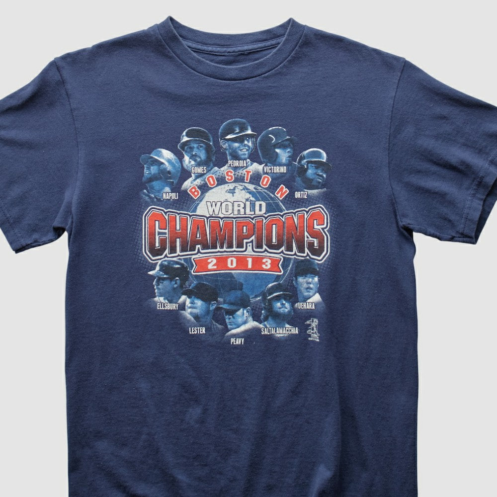 Boston Red Sox MLB 2013 T-Shirt - Navy - Vintage - Fanatics Lifestyle